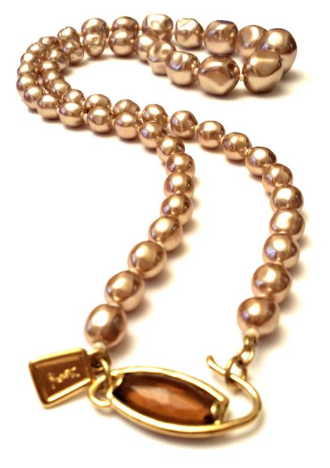 ysl pearl necklace|ysl necklace women's.